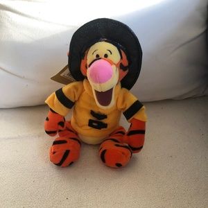 Vintage NWT Fireman Tigger Plush